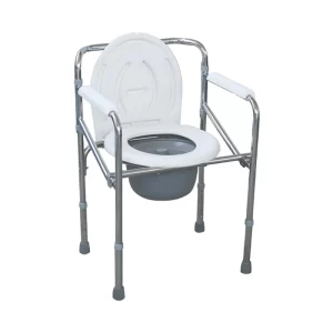 Silla WC Portátil Plegable Acero